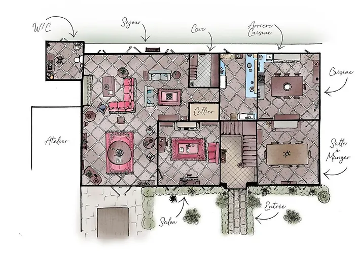 Maison Manechal בית נופש Monfaucon (Hautes-Pyrenees)