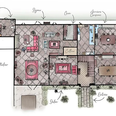 Maison Manechal Vakantiehuis Monfaucon (Hautes-Pyrenees)